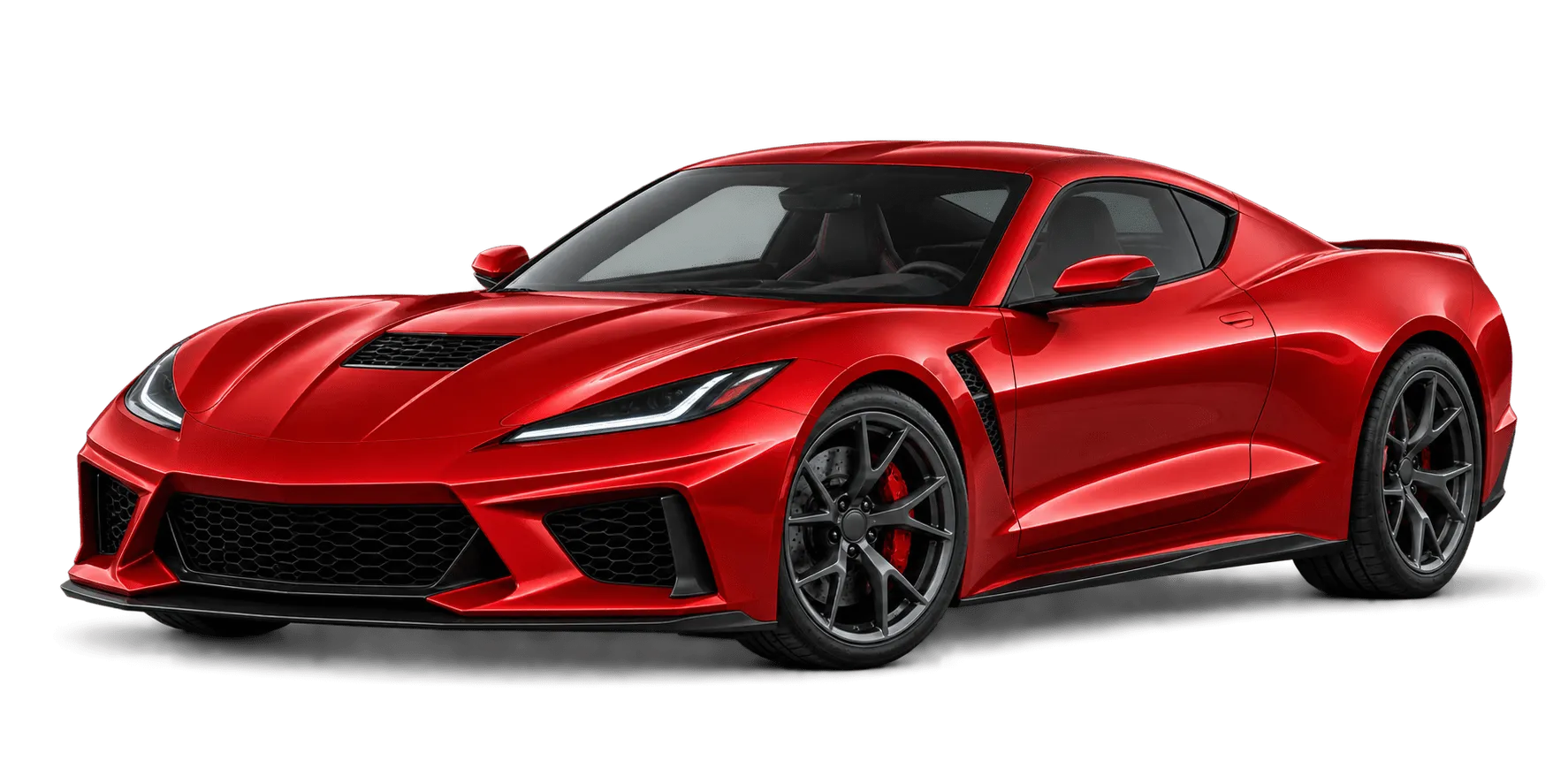 Illustrative vehicle for Chevrolet touch-up paint